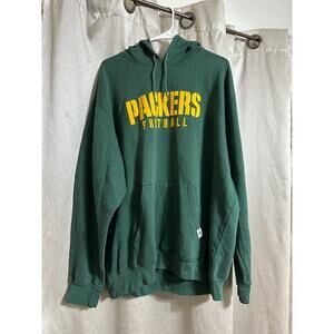 Men's Packers Hoodie Size Large